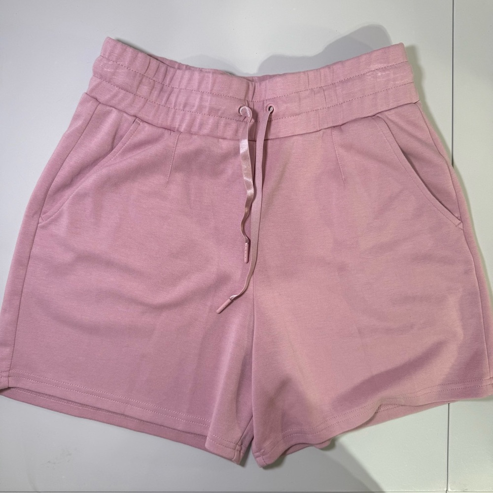 Spyder Pink Lounge Shorts Drawstring Stretch Athletic Size Small